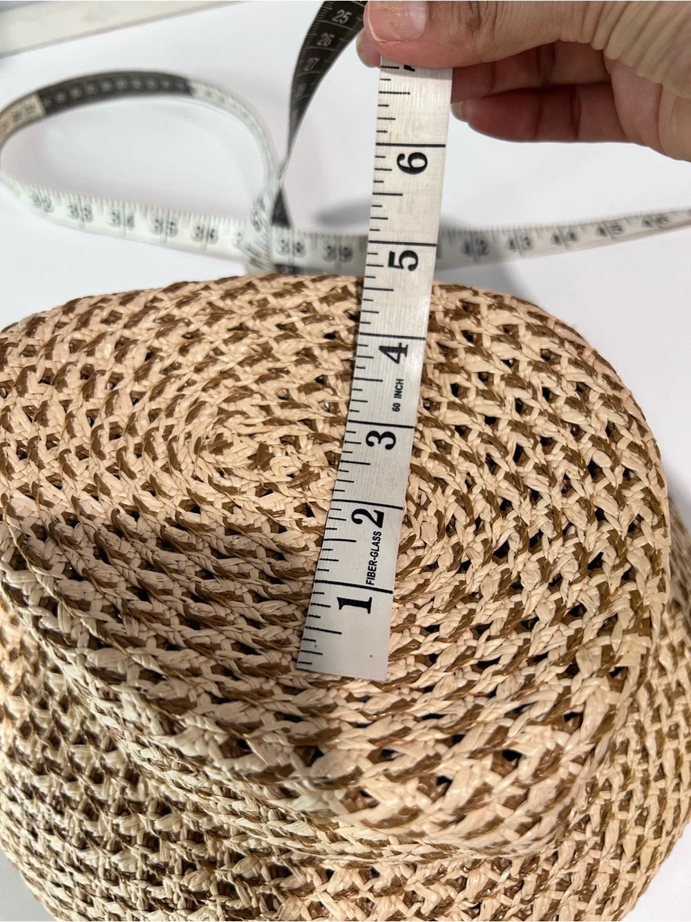 Eric Javits Women's Valeria Bucket Hat Wide Brim Straw Bucket Hat - Natural - Picture 13 of 16